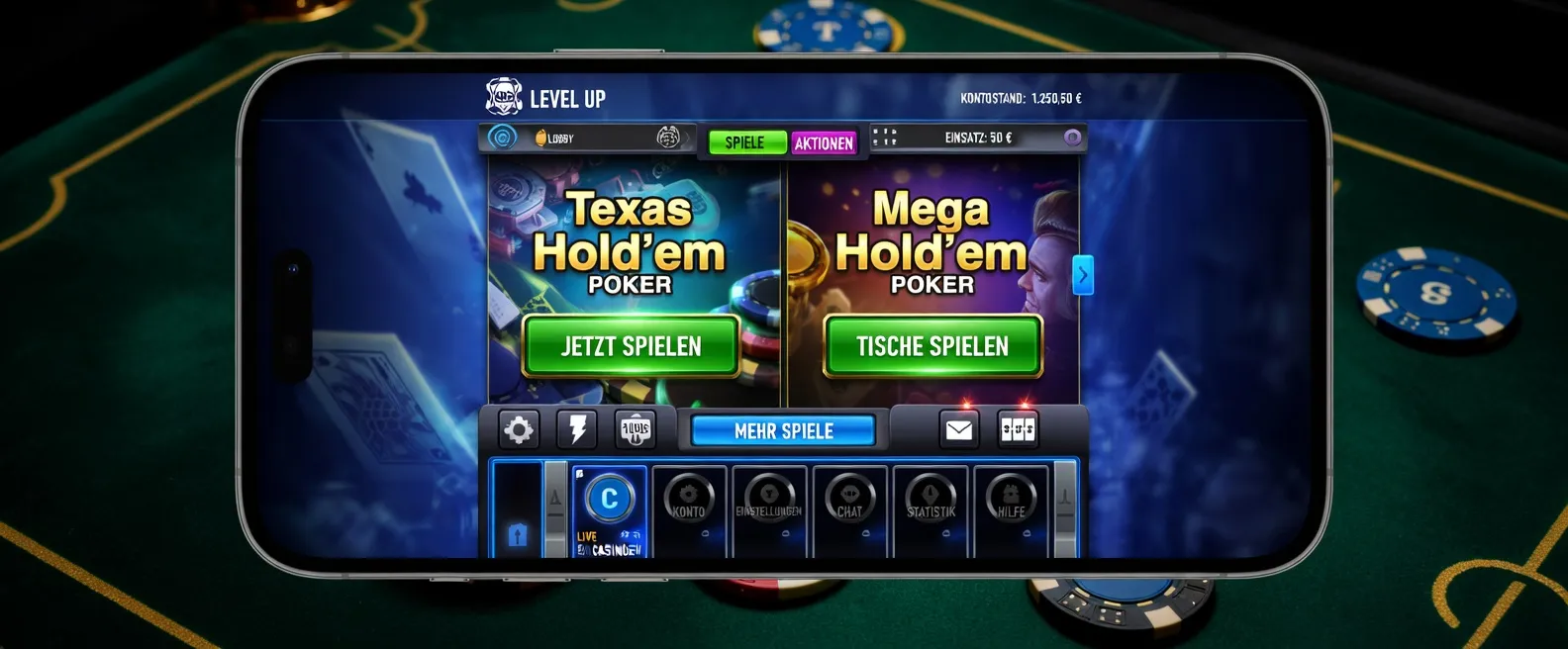 levelup casino app